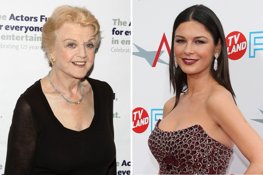 Angela Lansbury and Catherine Zeta-Jones