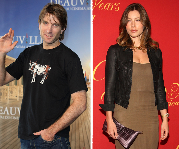 Sharlto Copley and Jessica Biel