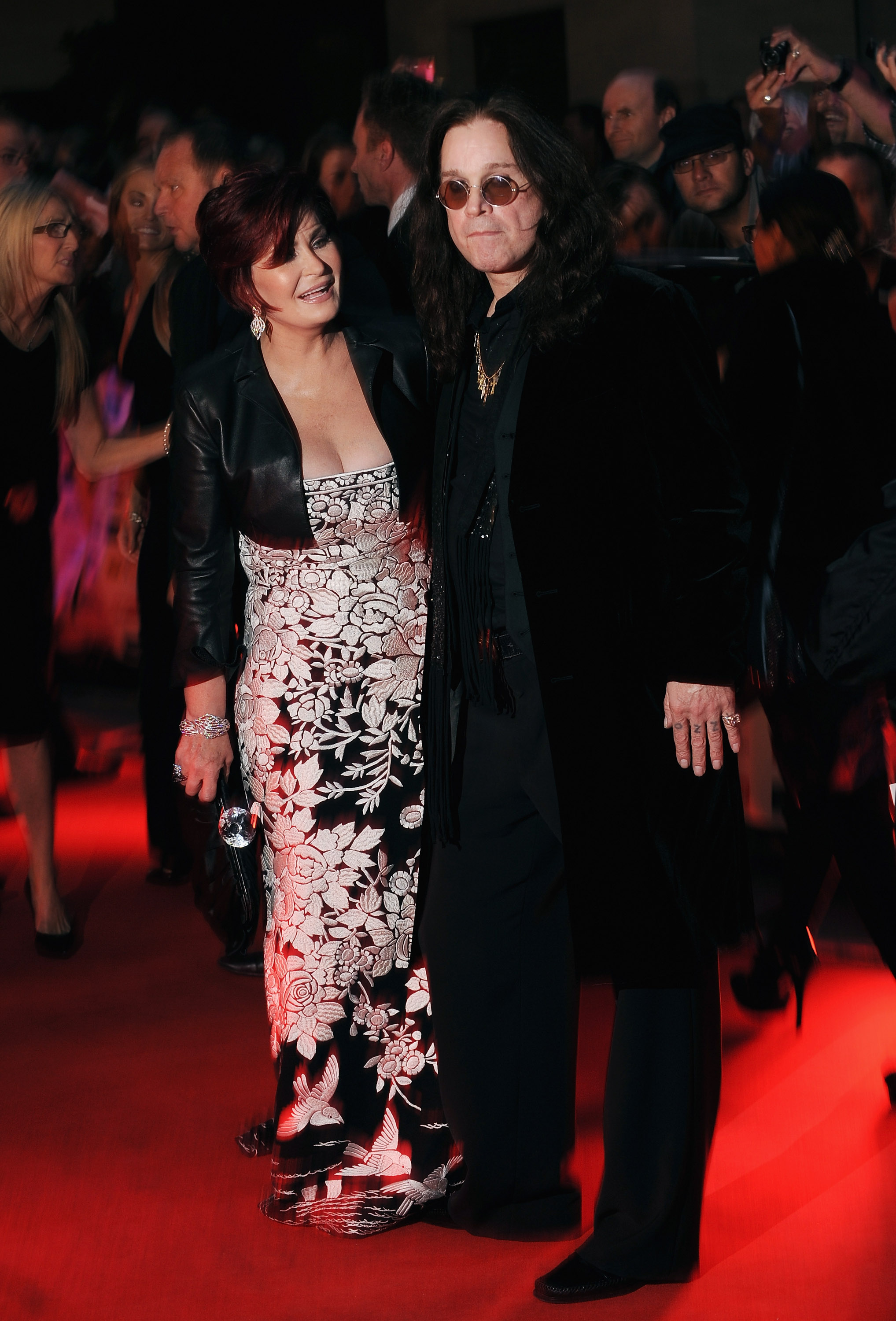 Sharon and Ozzy Osbourne attend the Pride of Britain Awards, London, Oct. 5, 2009