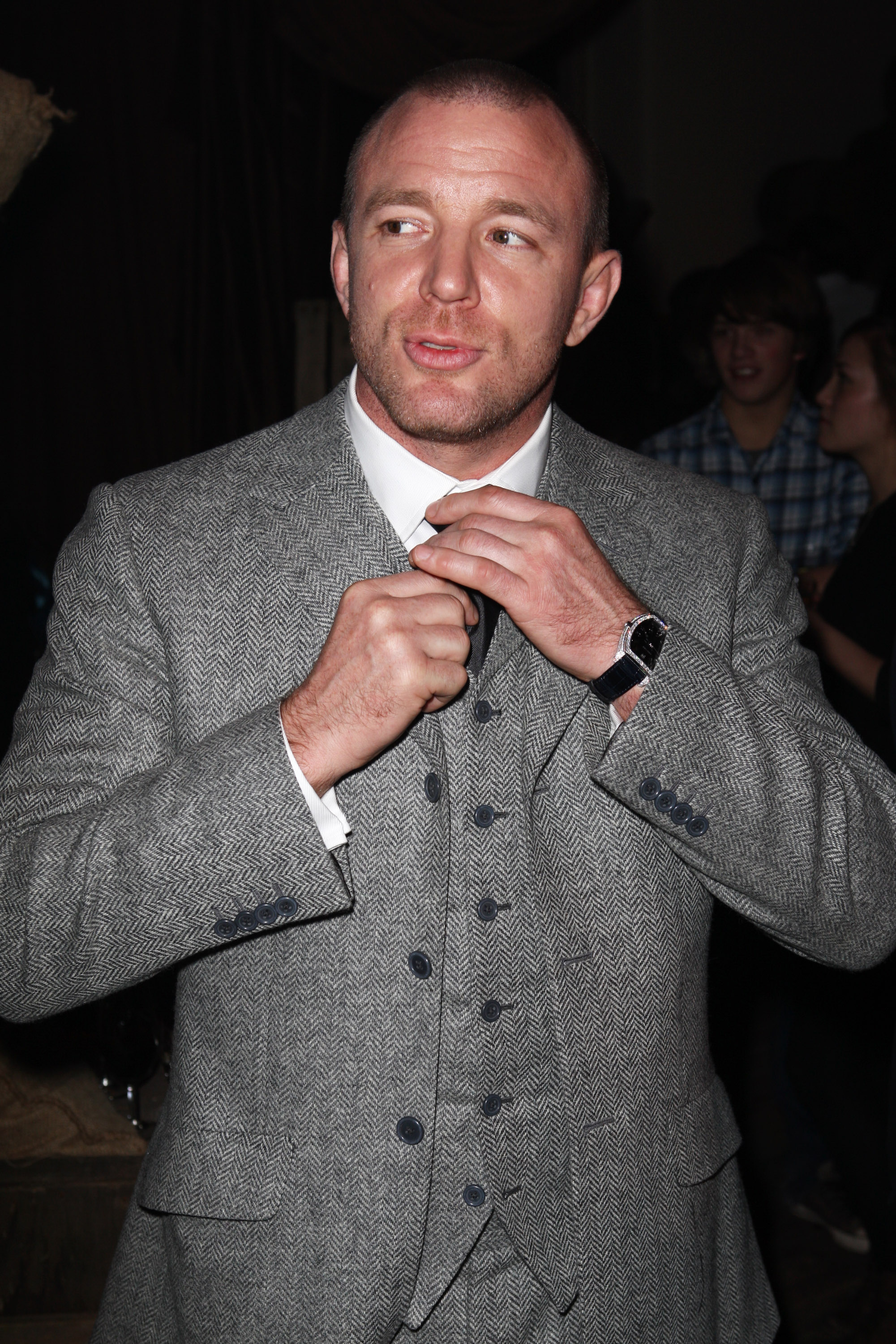 Guy Ritchie attends the world premiere after party of Sherlock Holmes held at Number 1 Mayfair, London, December 14, 2009