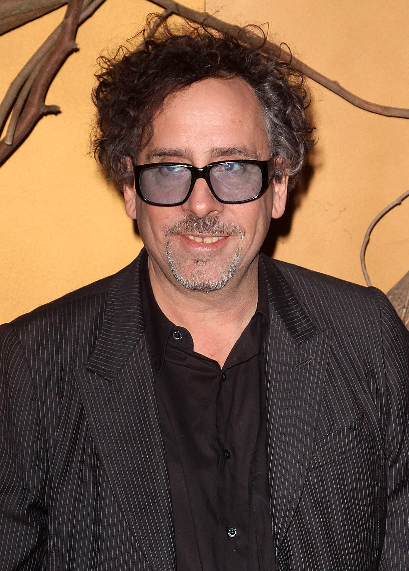 Tim Burton attends a Tribute to Tim Burton exhibition opening at The Museum of Modern Art on November 17, 2009 in New York City