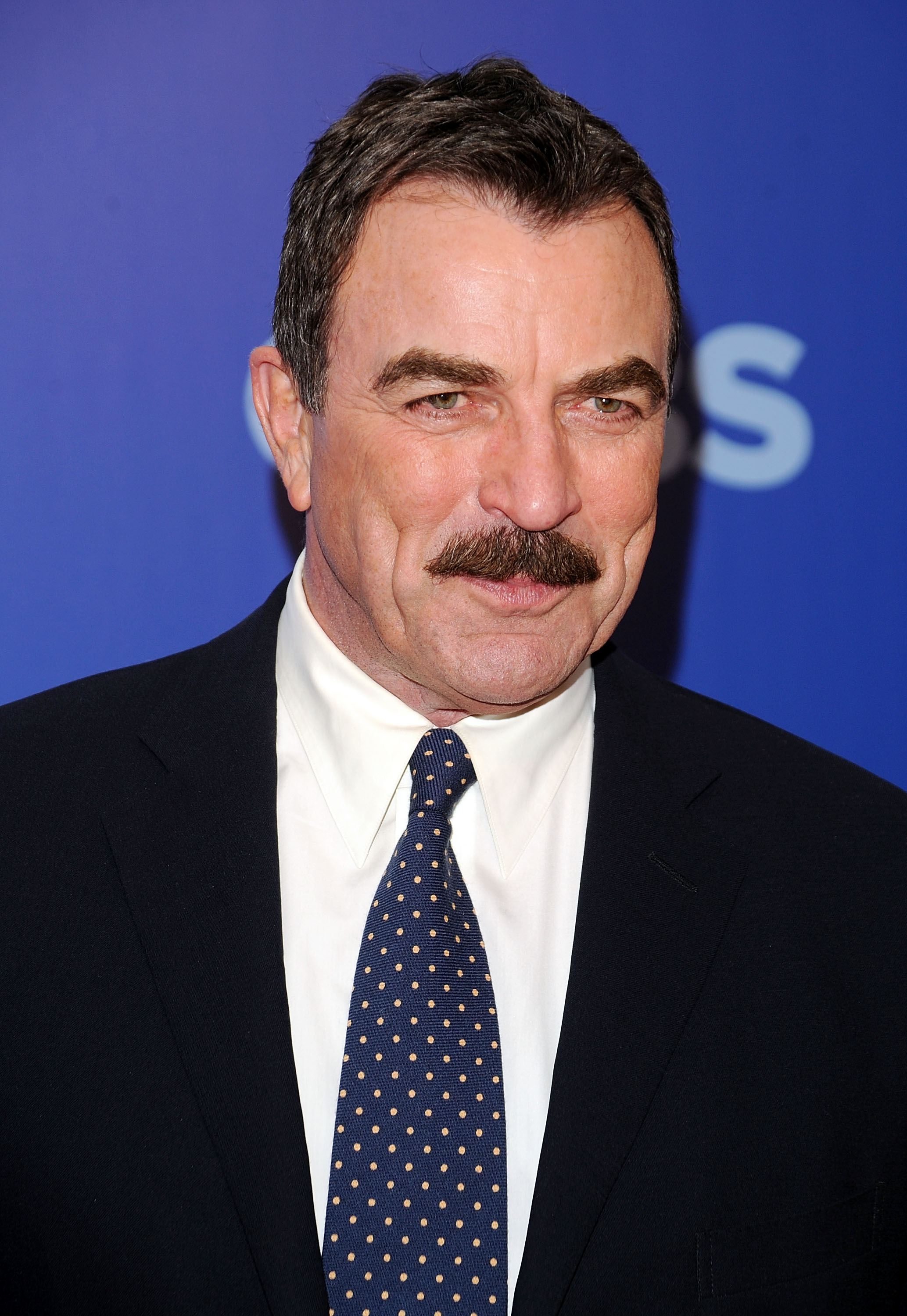 Tom Selleck attends the 2010 CBS UpFront at Damrosch Park, Lincoln Center, NYC, May 19, 2010