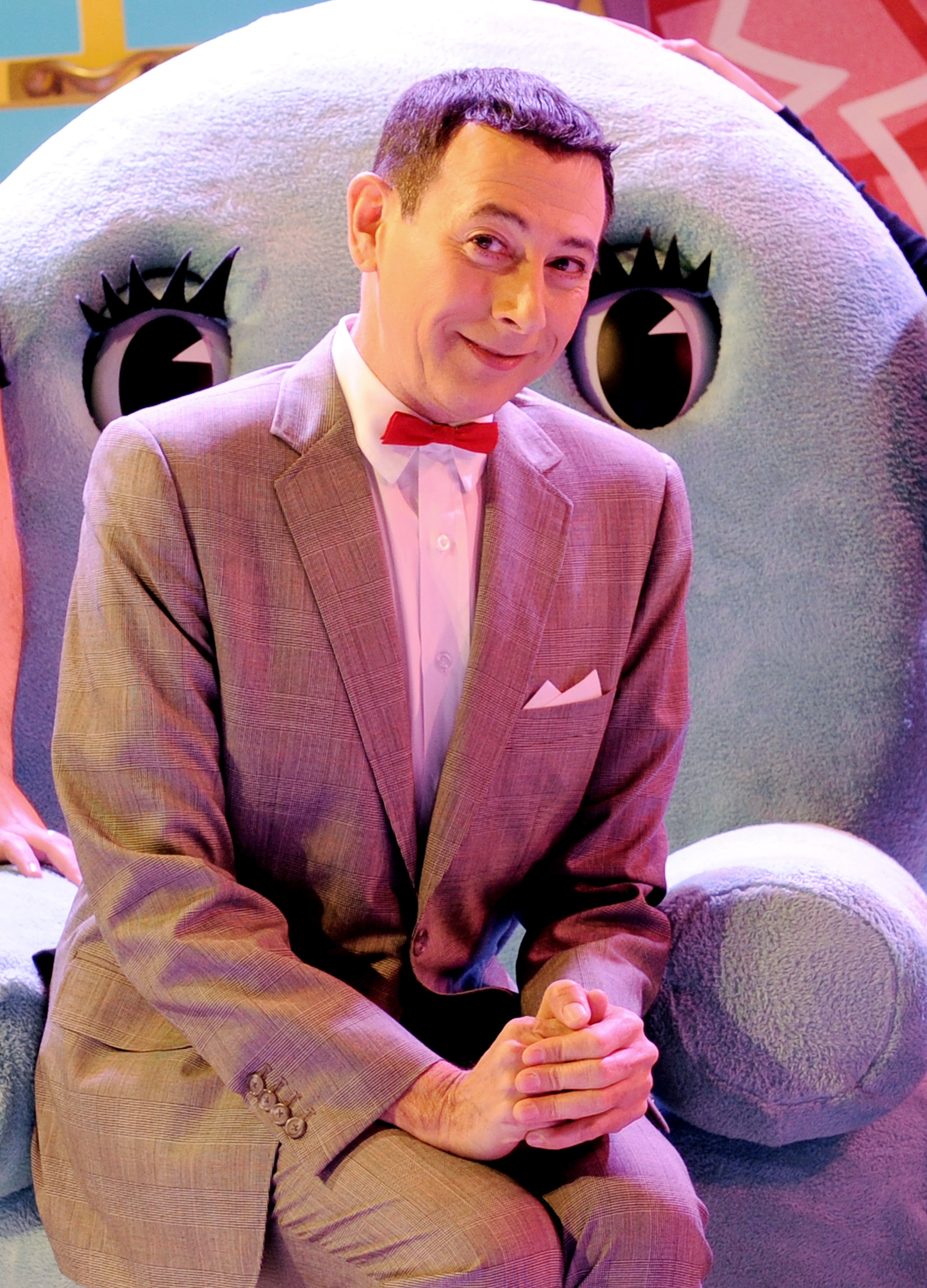 Paul Reubens arrives to the opening night of “The Pee-Wee Herman Show” Los Angeles Opening Night at Club Nokia on January 20, 2010