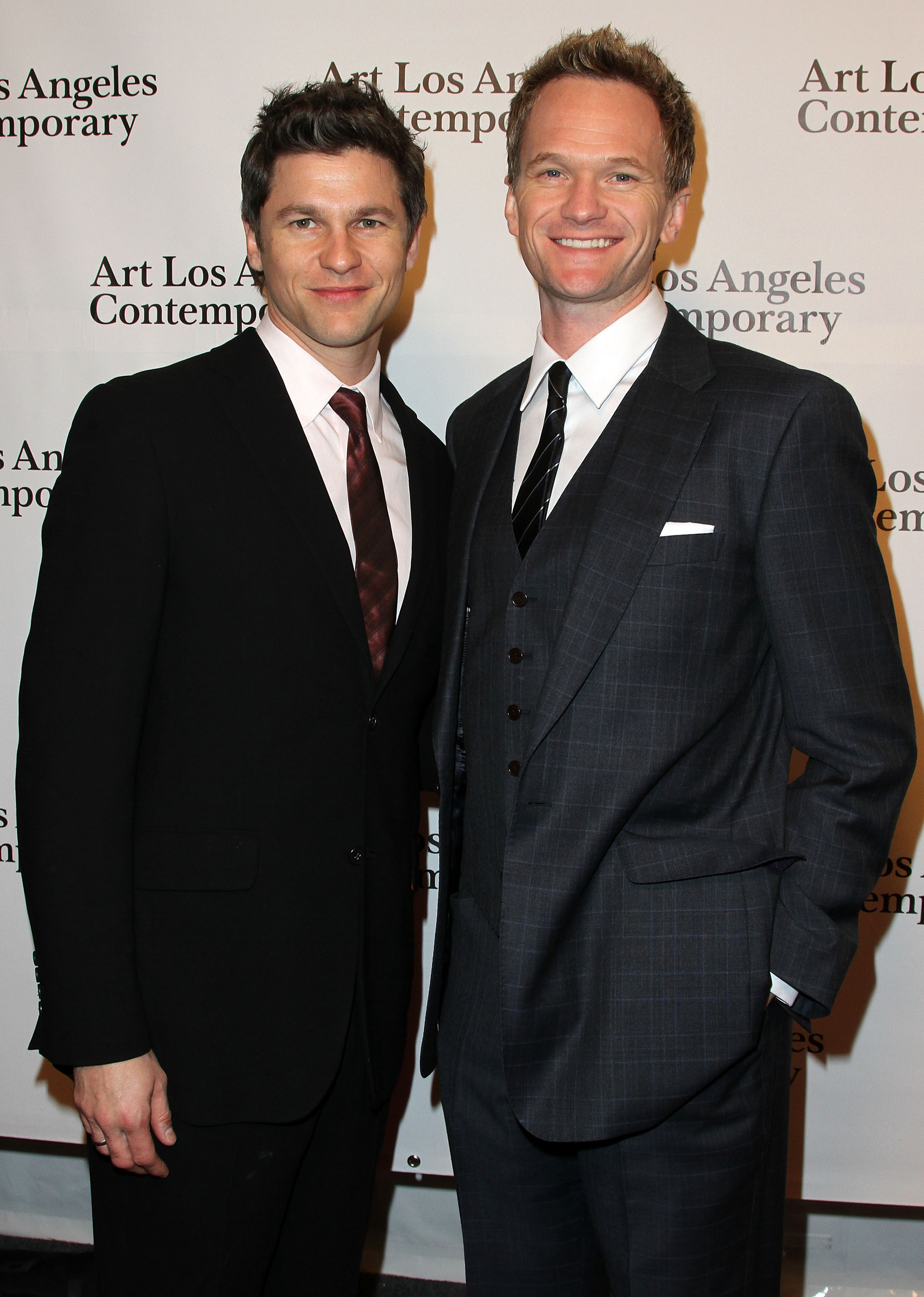 Neil Patrick Harris and husband David Burtka arrive at Art Los Angeles Contemporary Opening Night Reception in Santa Monica, Calif., on January 27, 2011