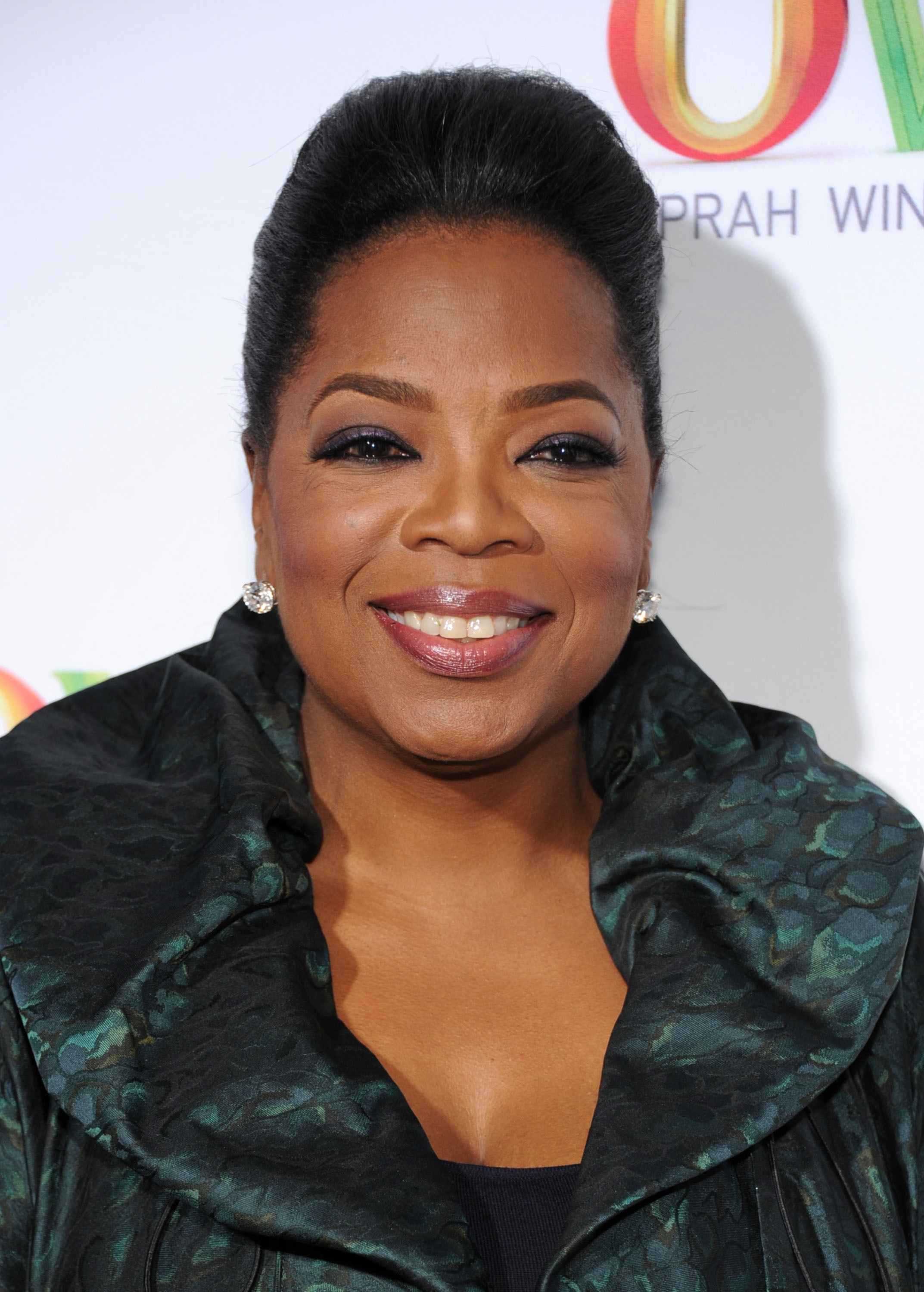 Oprah Winfrey arrives at OWN: Oprah Winfrey Network’s 2011 TCA Winter Press Tour Cocktail Party at the Horseshoe Gardens at the Langham Hotel on January 6, 2011 in Pasadena, Calif.