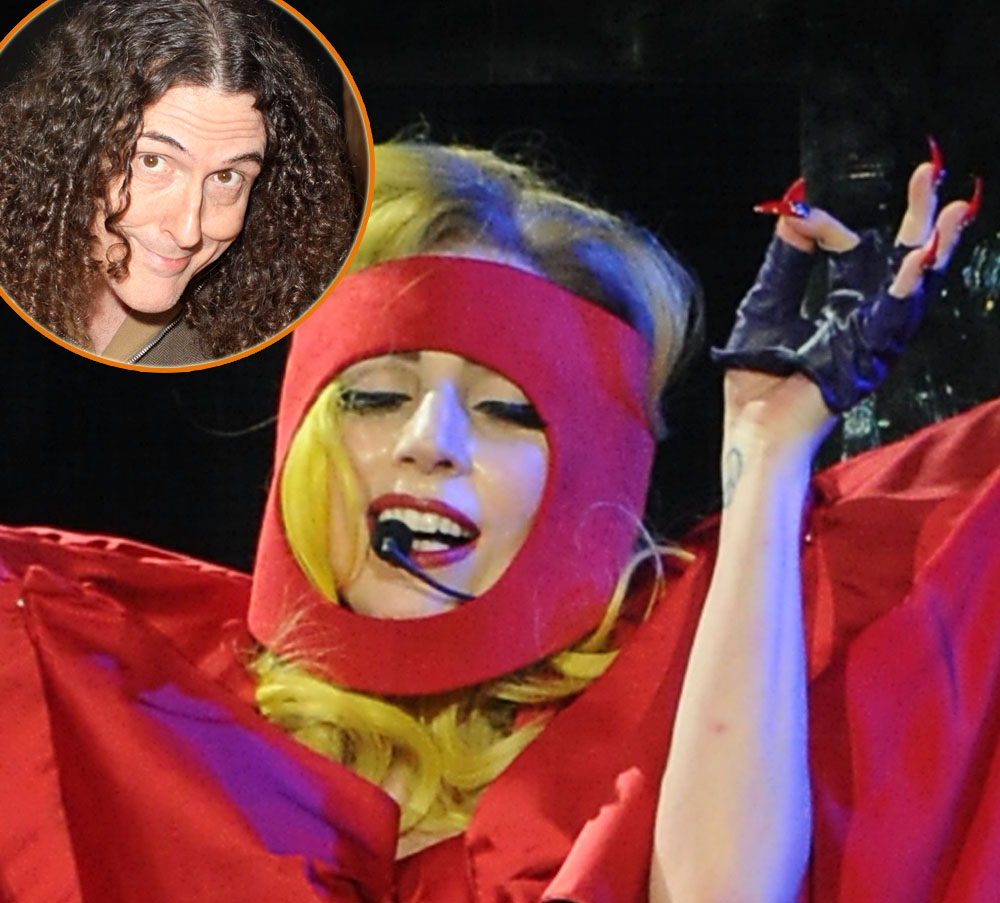 Lady Gaga, insert: “Weird Al” Yankovic