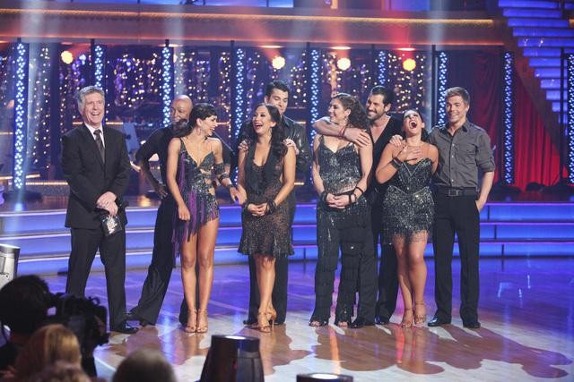 The final four contenders (and their partners) on ‘Dancing with the Stars,’ Nov. 14, 2011