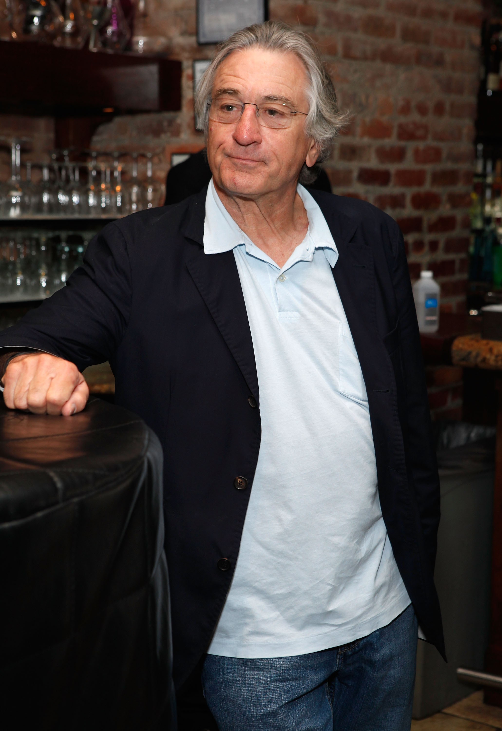 Robert De Niro, Co-Founder Tribeca Film Festival attends the Directors Brunch during the 2012 Tribeca Film Festival at the Churrascaria Plataforma, New York City, on April 24, 2012