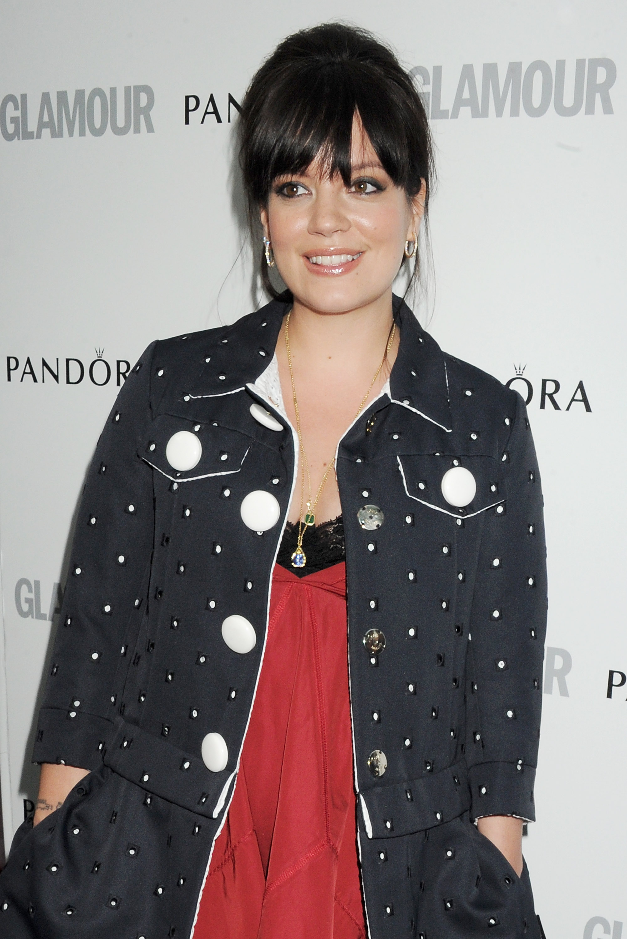 Lily Allen arrives at the Glamour Women of the Year Awards in association with Pandora at Berkeley Square Gardens, London, on May 29, 2012