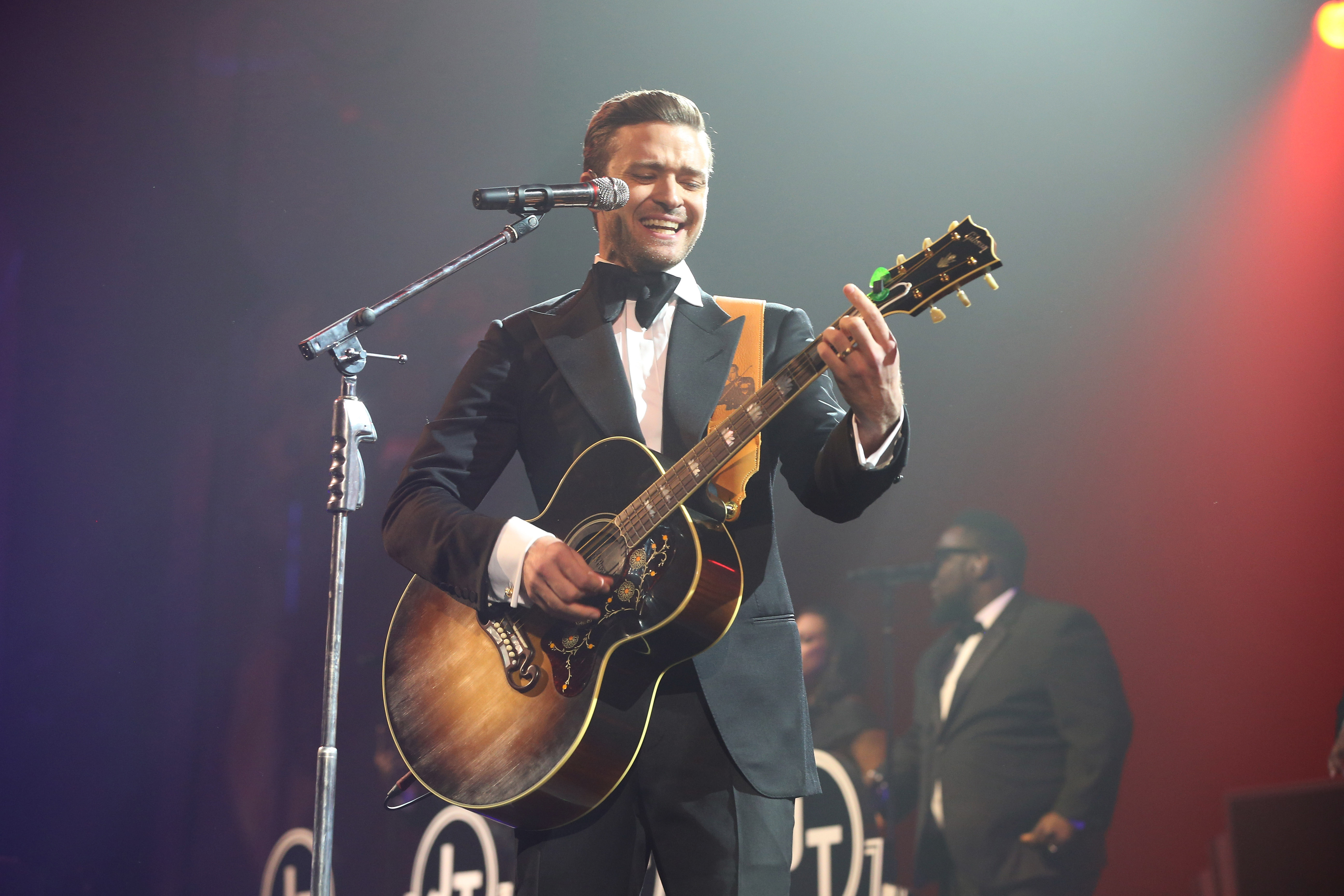 Justin Timberlake performs at DIRECTV Super Saturday Night Featuring Special Guest Justin Timberlake & Co-Hosted By Mark Cuban’s AXS TV in New Orleans on February 2, 2013 (Getty Images)