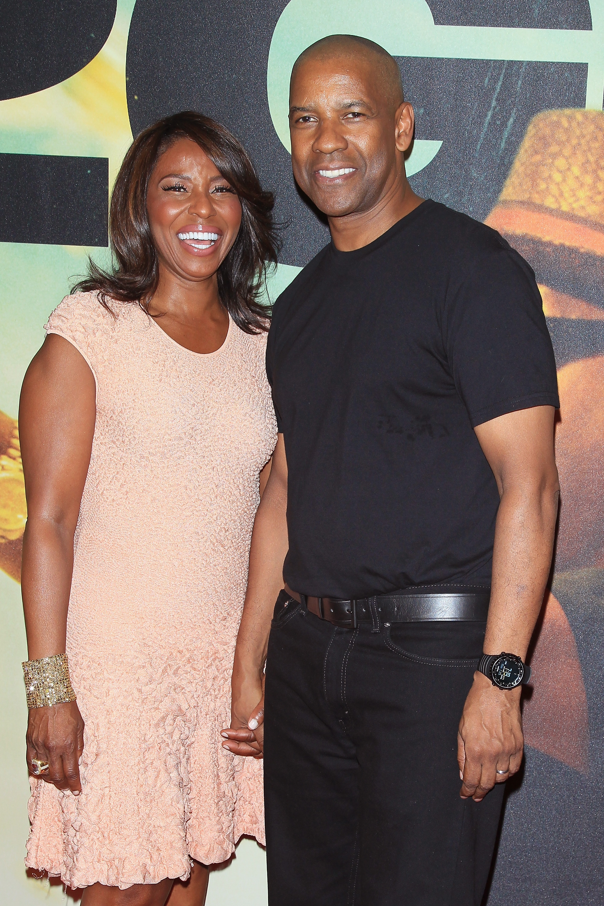 Pauletta Pearson Washington and Denzel Washington attend the ‘2 Guns’ New York premiere on July 29, 2013 in New York City