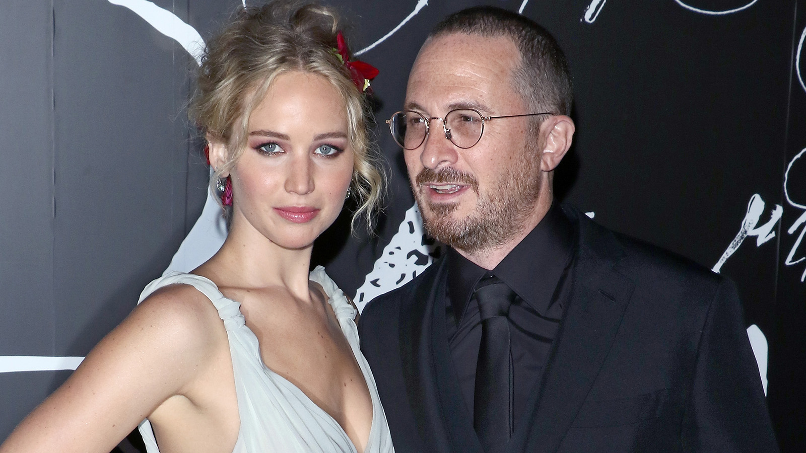 Jennifer Lawrence & Darren Aronofsky Split