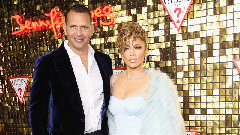 JLo Stuns With Boyfriend Alex Rodriguez By Her Side At Guess Event