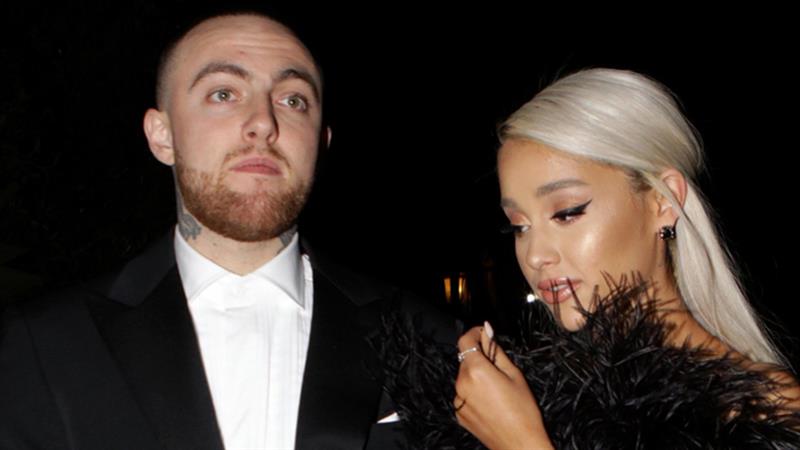 Mac Miller Is 'Happy' For Ariana Grande Following Her Engagement To Pete Davidson Mac Miller and Ariana Grande