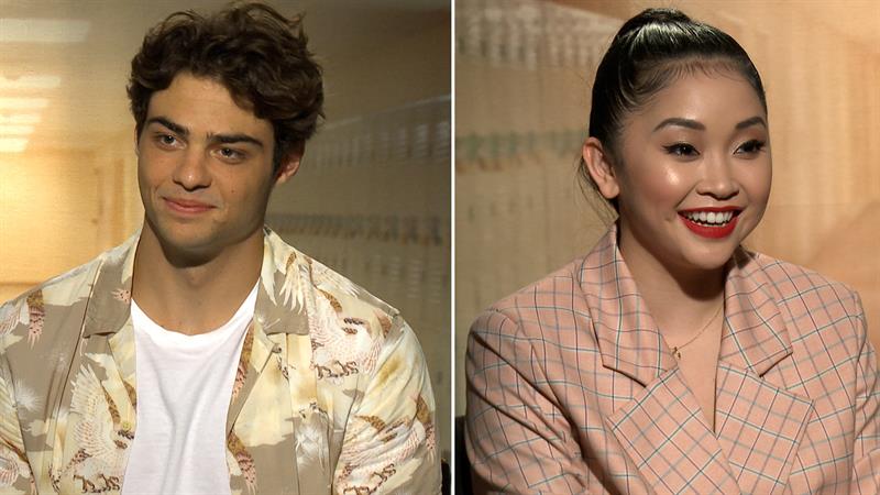 'To All The Boys I've Loved Before': Lana Condor & Noah Centineo Talk Onscreen Chemistry As Lara Jean & Peter 'To All The Boys I've Loved Before': Lana Condor & Noah Centineo Talk Onscreen Chemistry As Lara Jean & Peter