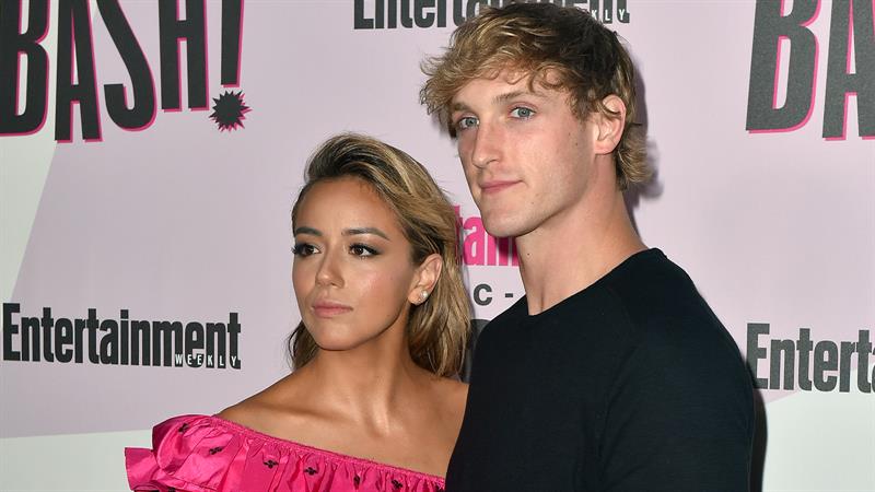 Chloe bennet and logan paul have opened up about their now public relationship in a new vlog. Logan Paul Jokes About 'Sexy Time' With Girlfriend Chloe ...