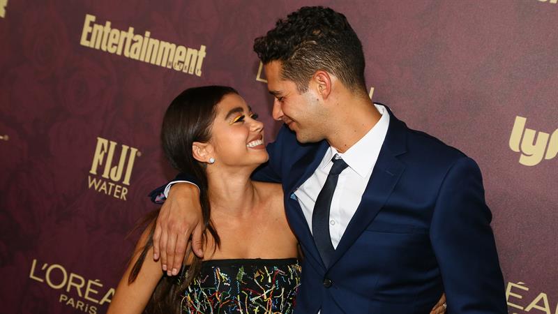 Sarah Hyland and Wells Adams