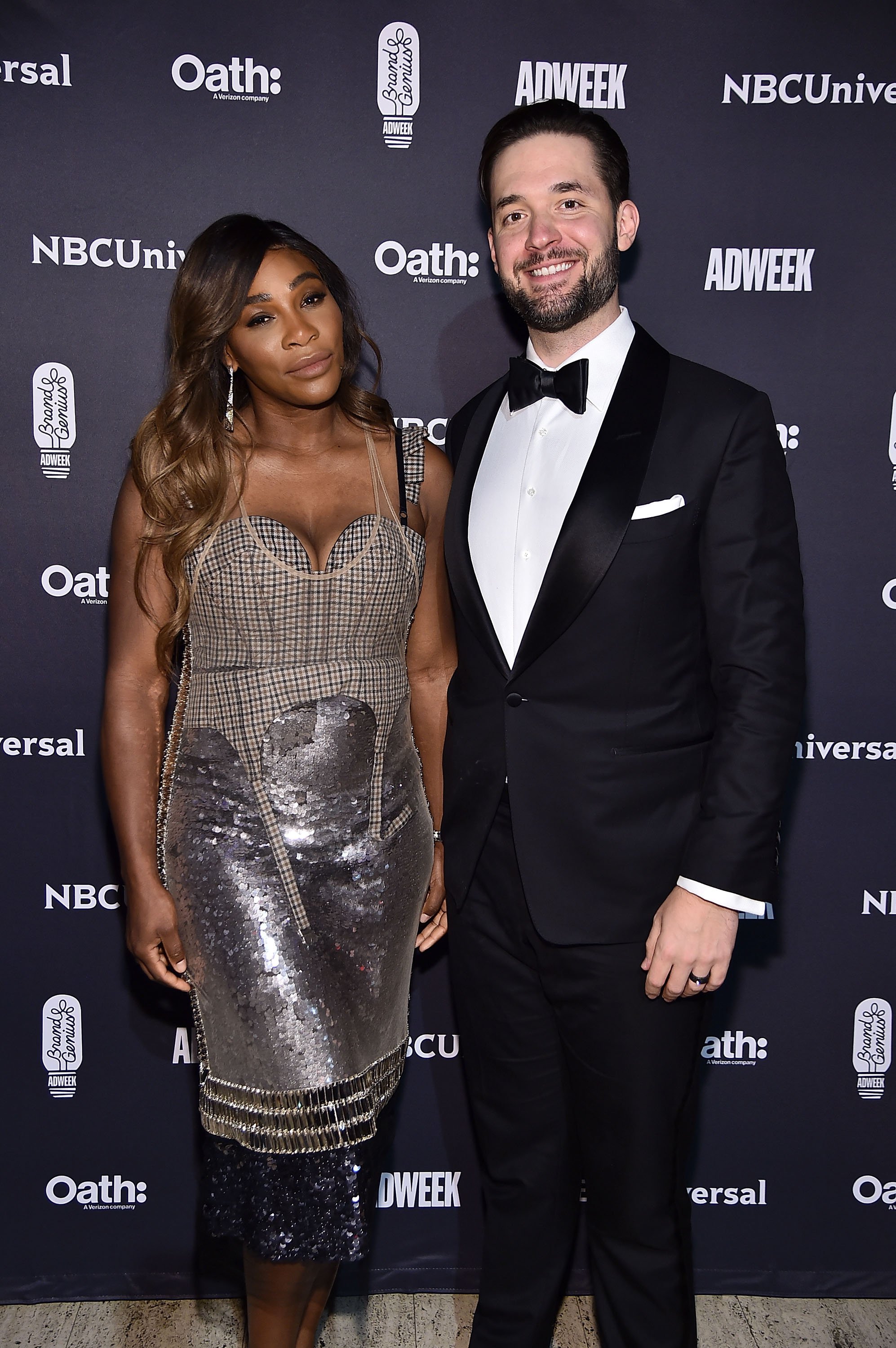 Serena Williams and Alexis Ohanian