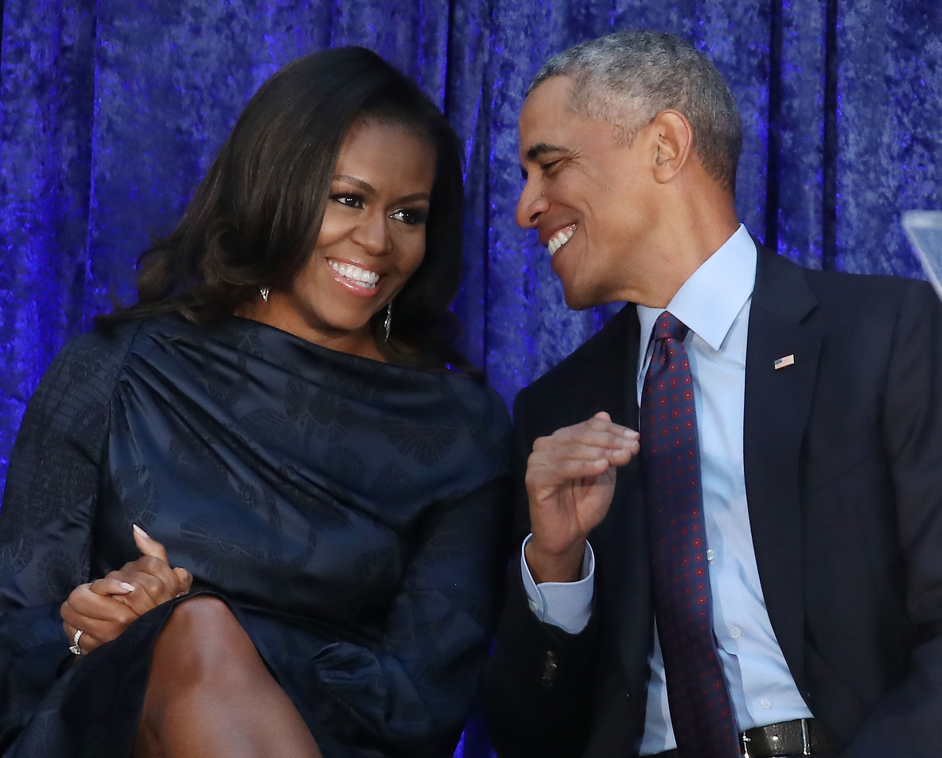 Michelle and Barack Obama