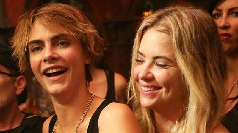 Cara Delevingne Ashley Benson Go Instagram Official With