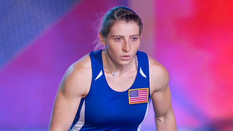 Watch Former USA Gymnast Barclay Stockett Dominate 'American Ninja