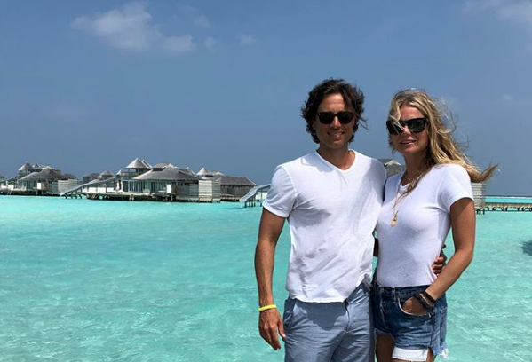 Brad Falchuk and Gwyneth Paltrow (@gwynethpaltrow/Instagram) Brad Falchuk and Gwyneth Paltrow