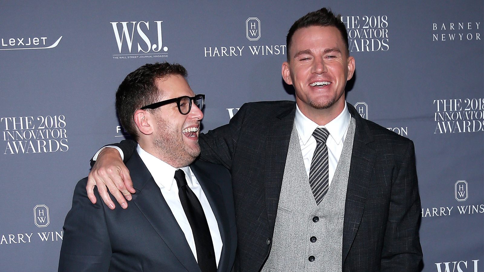 Jonah Hill and Channing Tatum attend WSJ. Magazine 2018 Innovator Awards