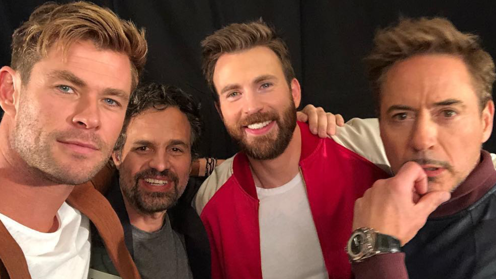 Robert Downey Jr. Busts A Sweet Move With The Rest Of His 'Avengers