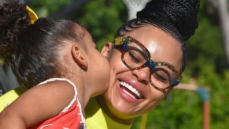 Watch Dream Kardashian Hunt For Easter Eggs At Mom Blac Chynas