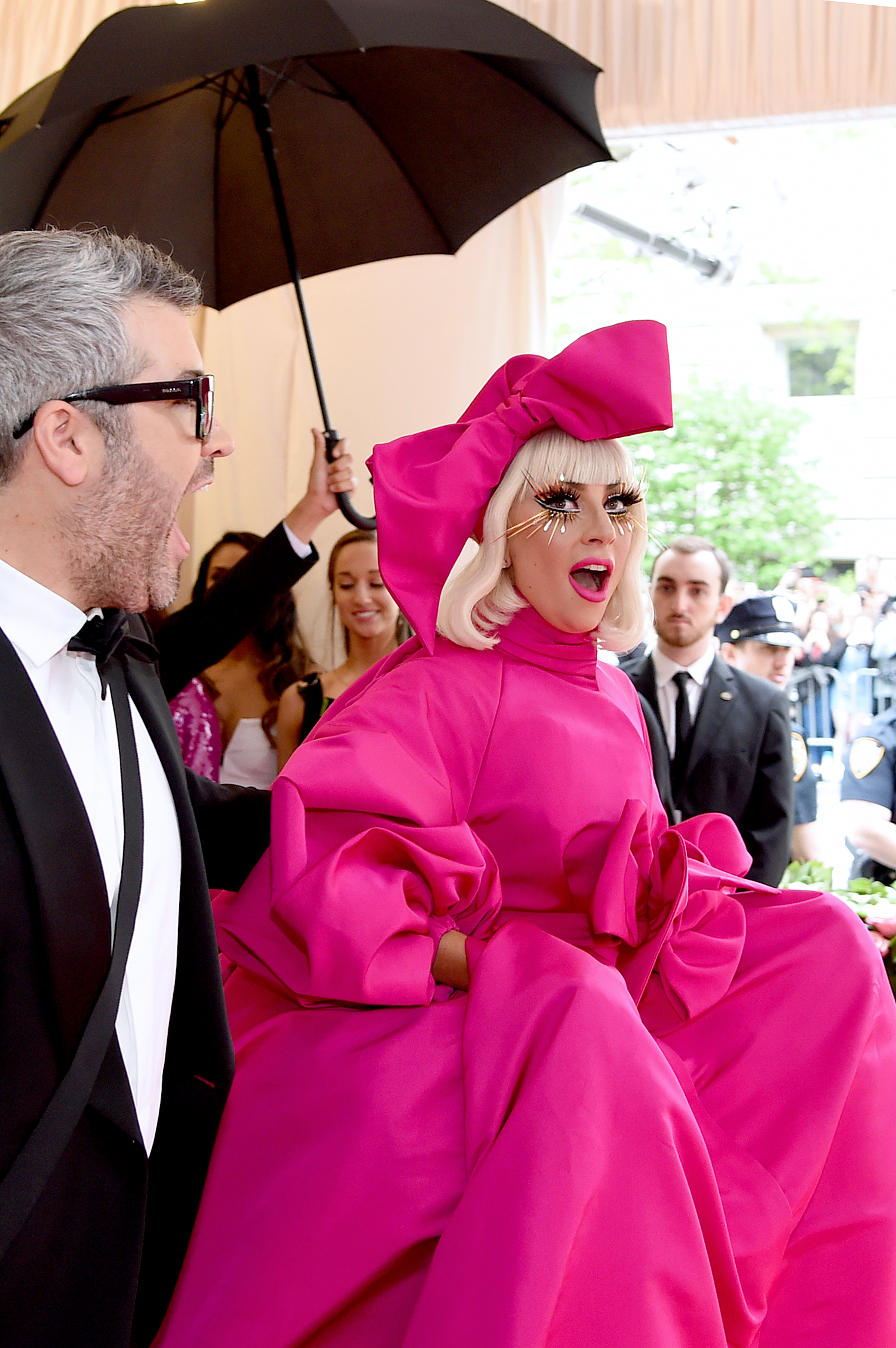 Lady Gaga wore four outfits to the Met Gala, stripping each outfit