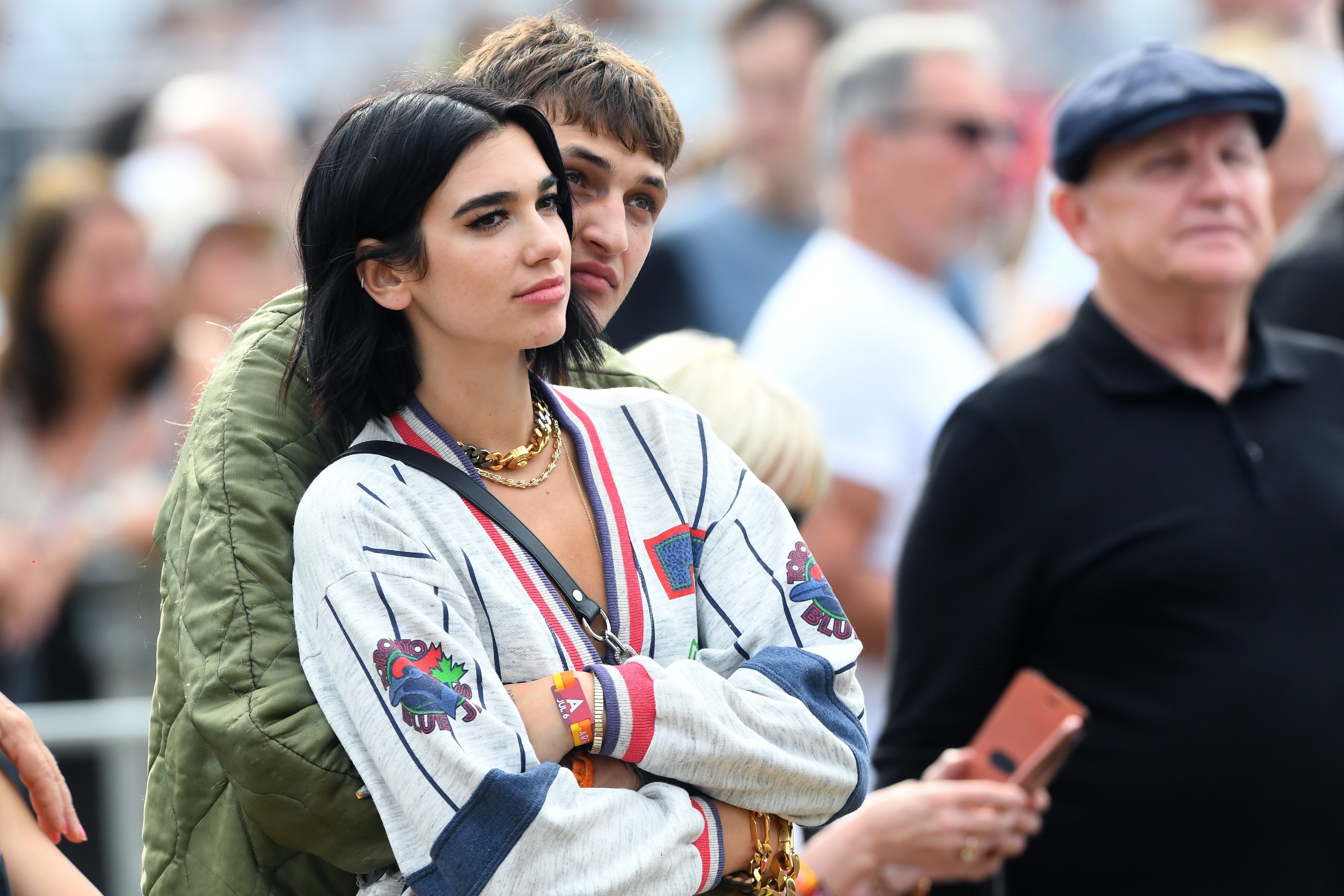 Dua Lipa and Anwar Hadid