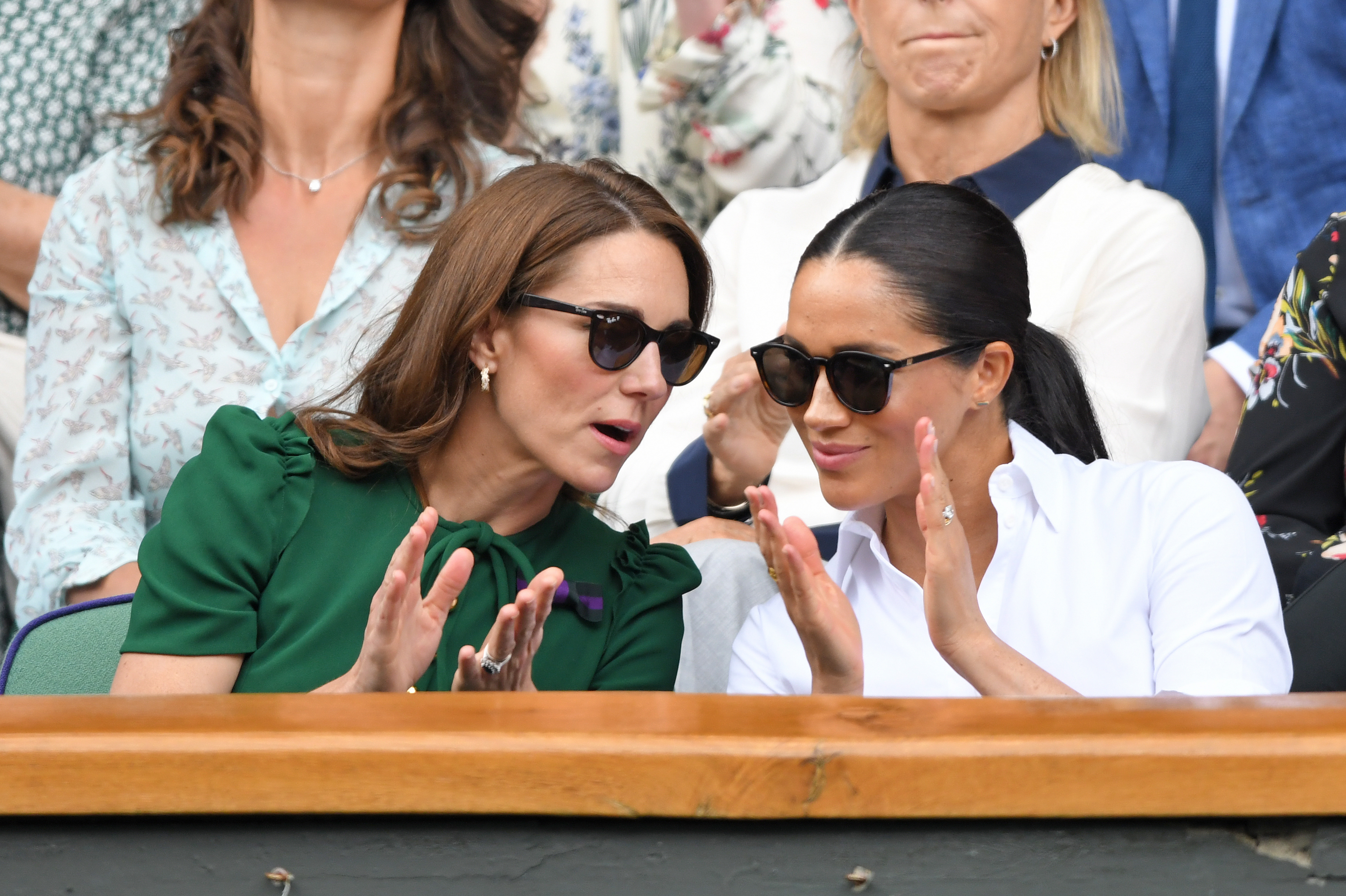 Kate Middleton Shines At Wimbledon Alongside Meghan Markle And Sister