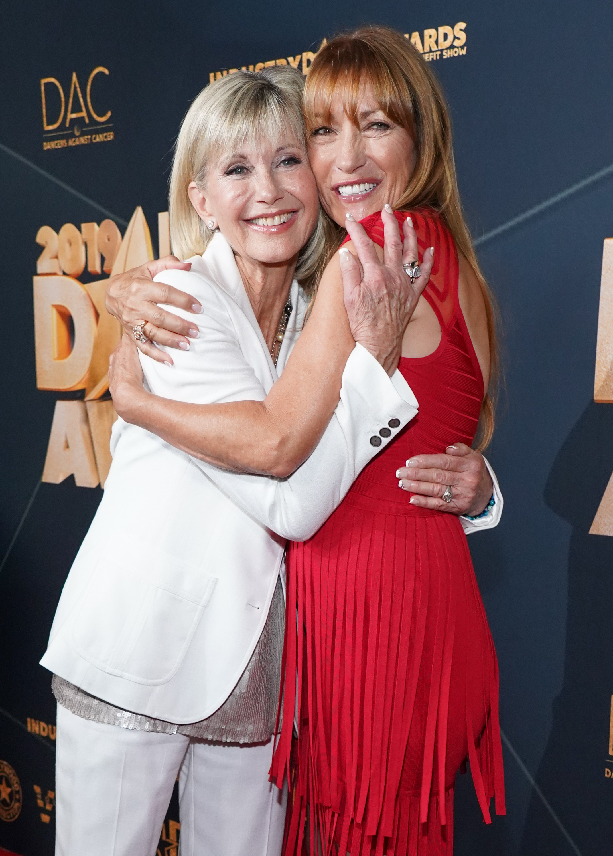 Olivia Newton-John and Jane Seymour