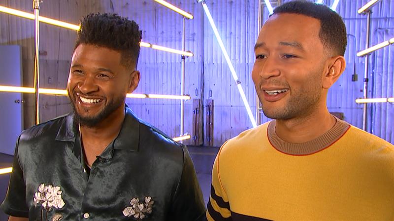 John Legend Gushes Over Usher Giving The Best Advice To His Voice Team Access