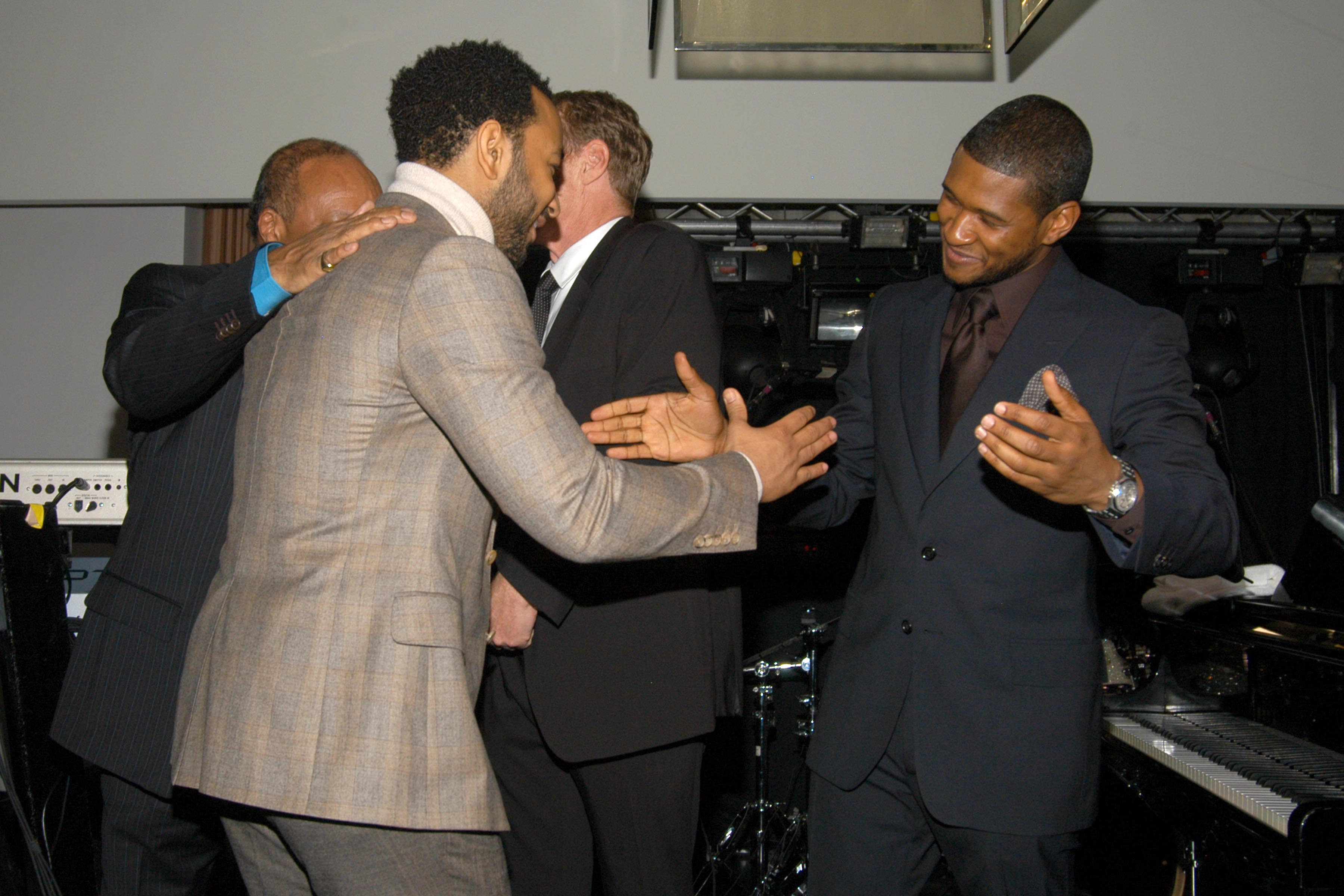 John Legend and Usher