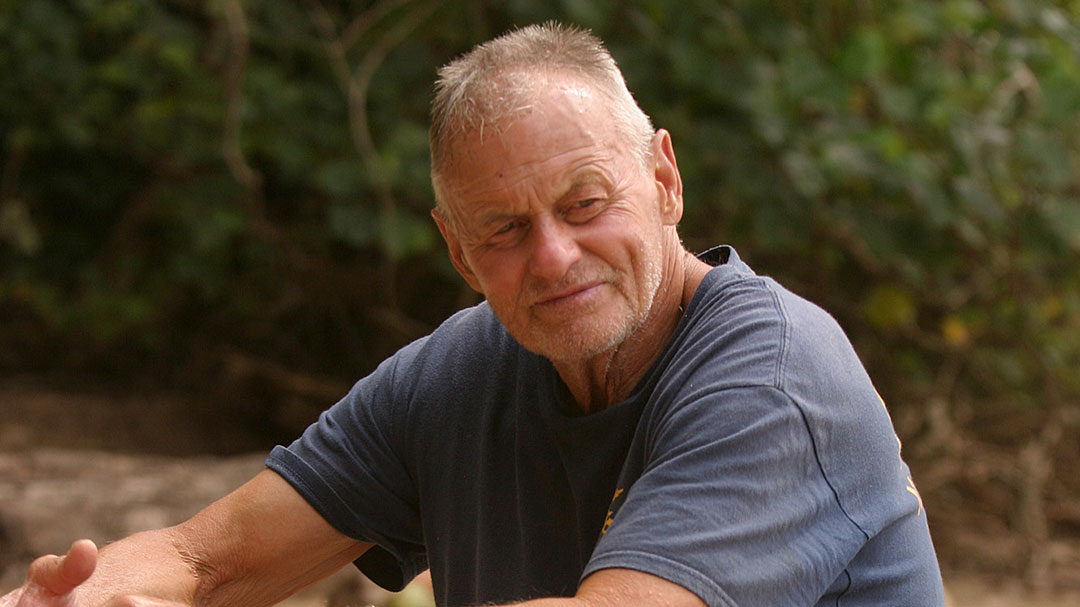 CONTADORA ISLAND, PANAMA - NOVEMBER 8: SURVIVOR: ALL STARS: Rudy Boesch of the Sabogo tribe. Image dated November 8, 2003. (Photo by Robert Voets/CBS Photo Archive via Getty Images)