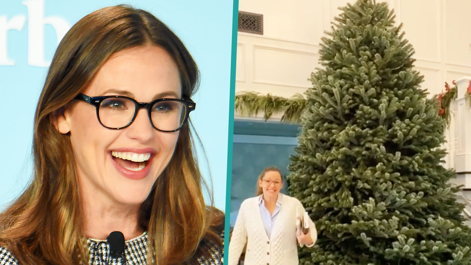 Jennifer Garner Accidentally Ordered An 'Aggressive' Christmas Tree