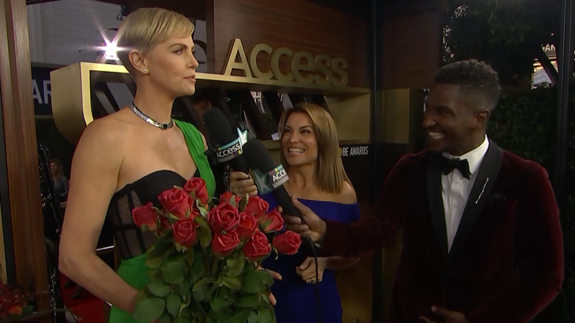 Charlize Theron Sends 'Bachelor' Peter Weber A Message 'Do Not Let Me