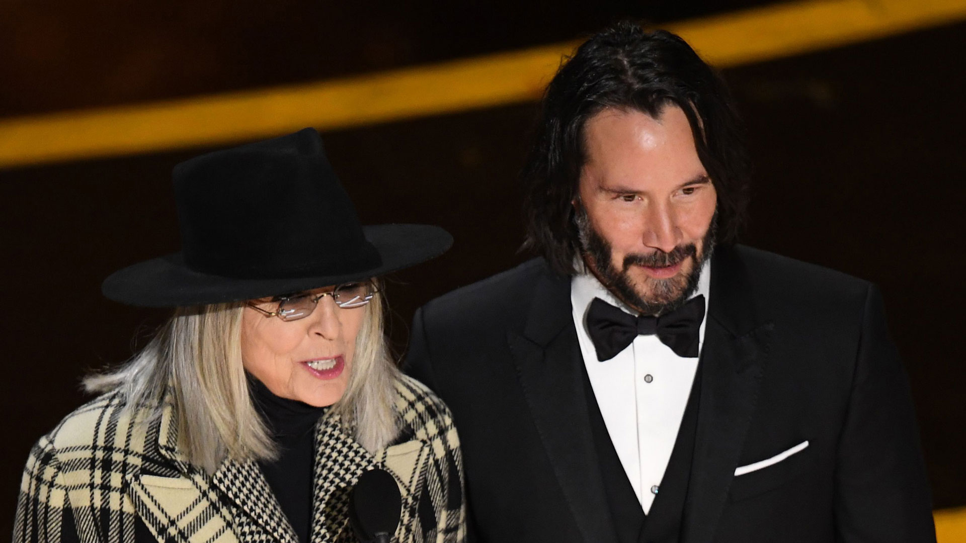 Keanu Reeves And Diane Keaton Have ‘Something’s Gotta Give’ Reunion At