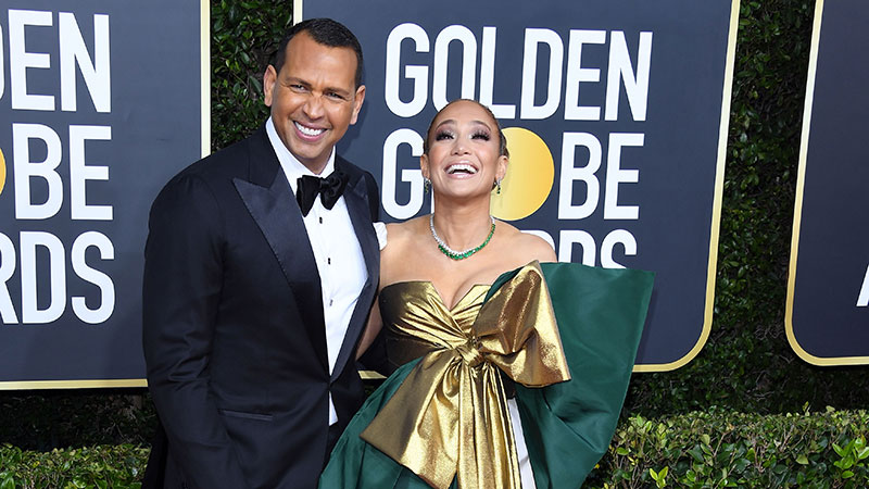 Alex Rodriguez at Super Bowl LIV