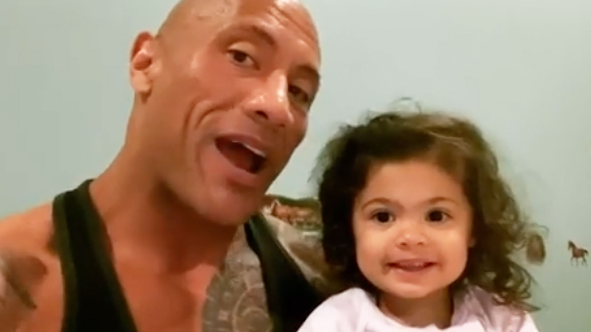 Dwayne The Rock Johnson S Daughter Joins Him For Moana Sing Along Access