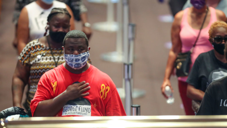 George Floyd's Final Memorial: Powerful Photos Of Public Paying Their Respects