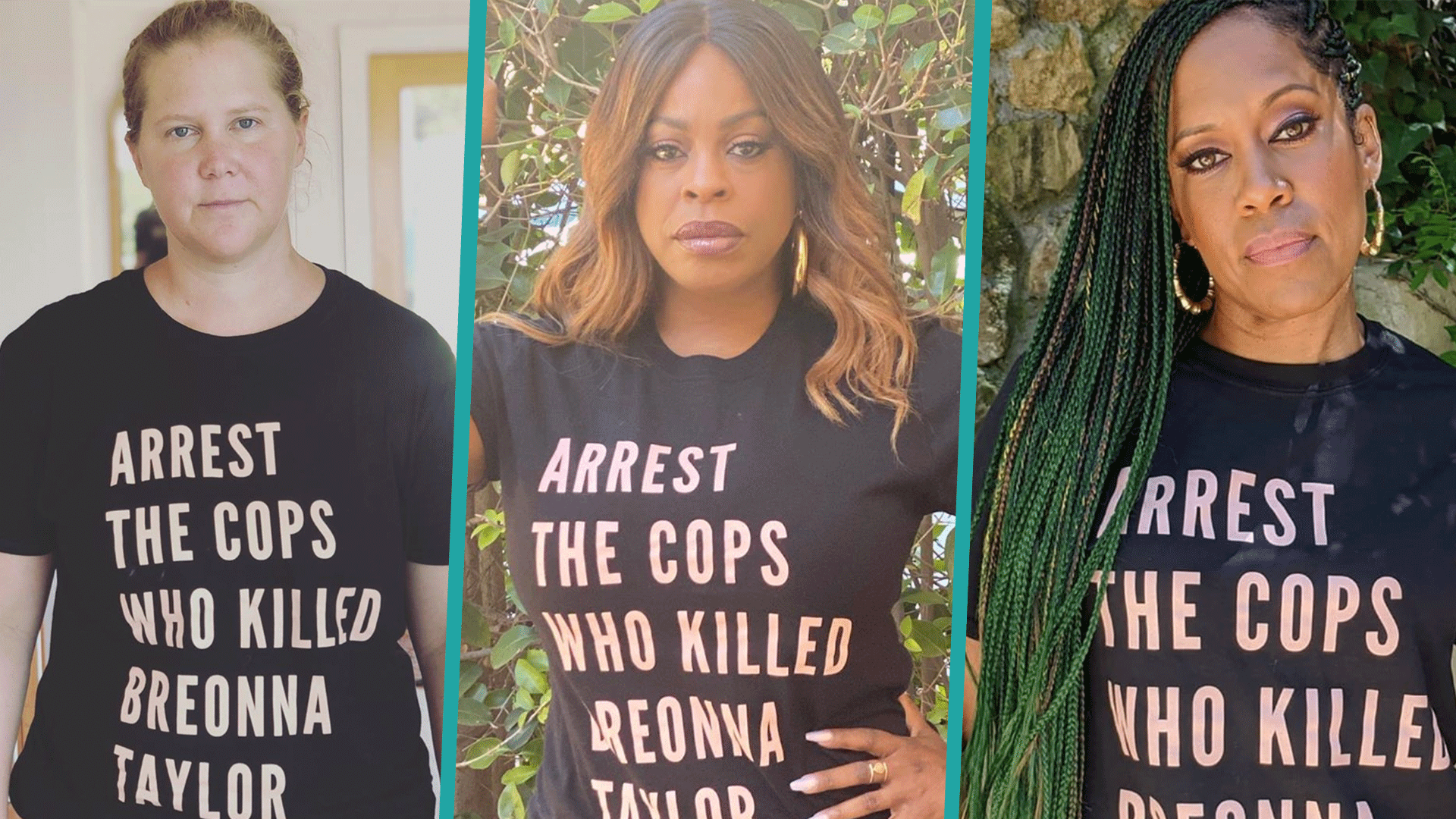 Regina King, Jessica Alba and More Wear ‘Arrest The Cops Who Killed