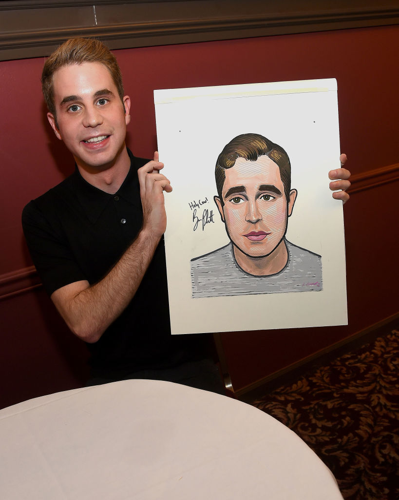 Ben Platt Joins Wall Of Caricatures At Sardi's
