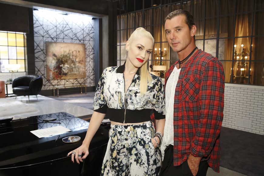 Gwen Stefani and Gavin Rossdale on ‘The Voice
