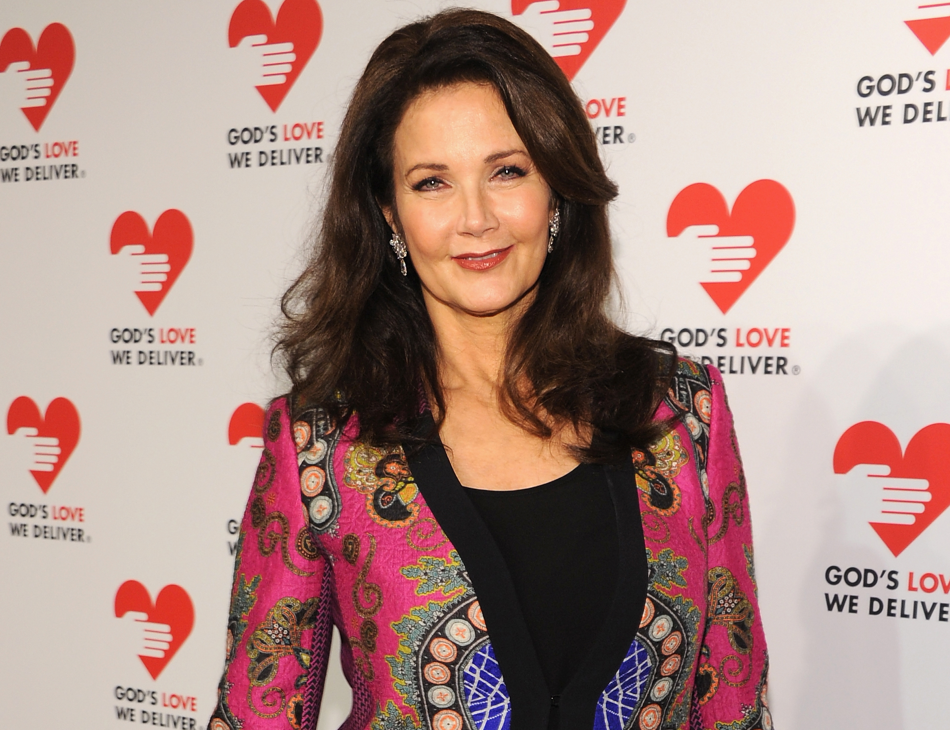 Lynda Carter attends God’s Love We Deliver 2013 Golden Heart Awards Celebration at Spring Studios on October 16, 2013 in New York City
