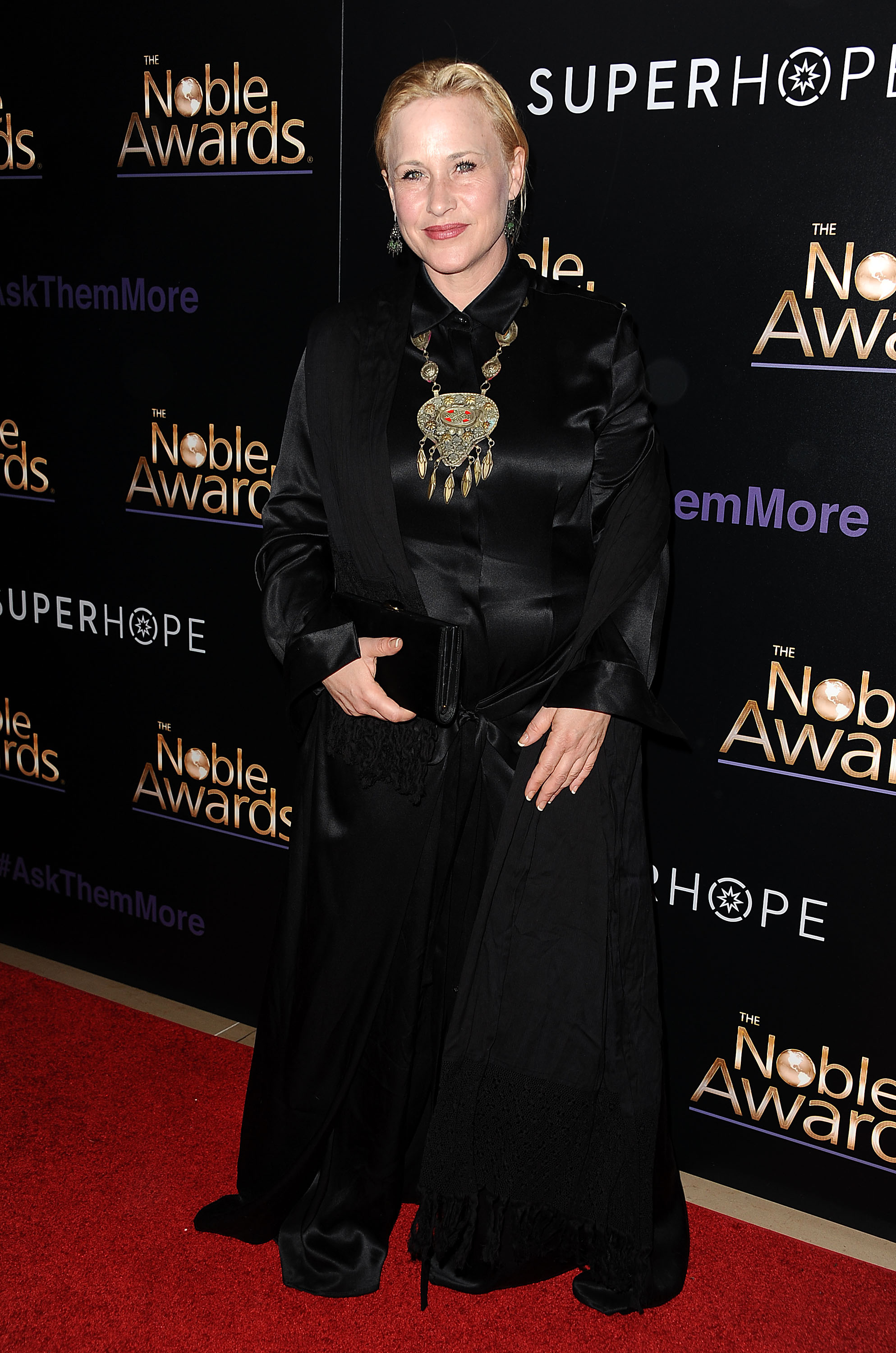 Patricia Arquette attends the 3rd annual Noble Awards at The Beverly Hilton Hotel on February 27, 2015 in Beverly Hills, Calif.