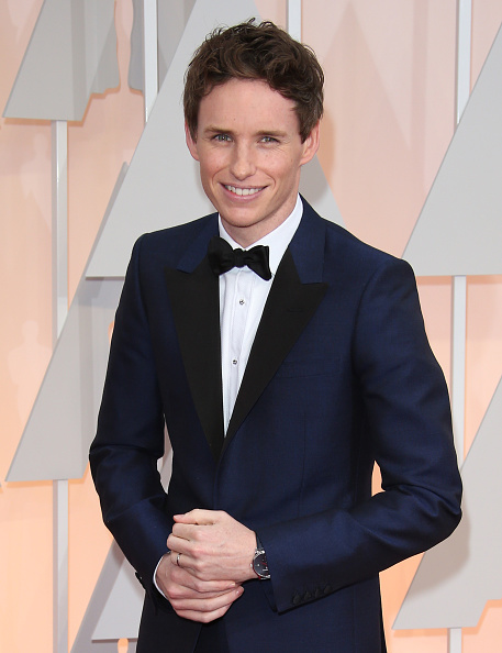 Eddie Redmayne arrives at the 87th Annual Academy Awards at Hollywood & Highland Center on February 22, 2015 in Los Angeles
