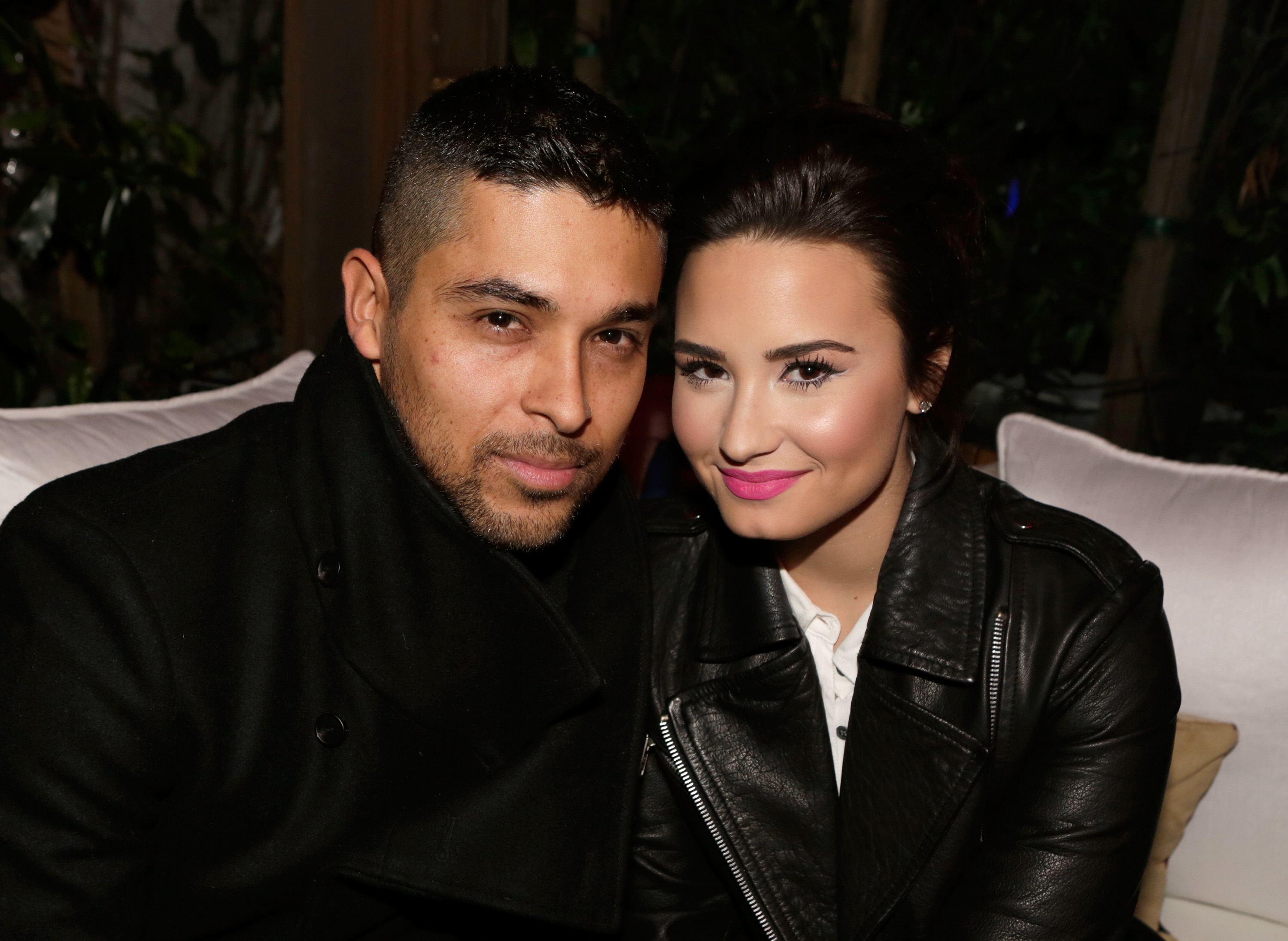 Wilmer Valderrama and Demi Lovato