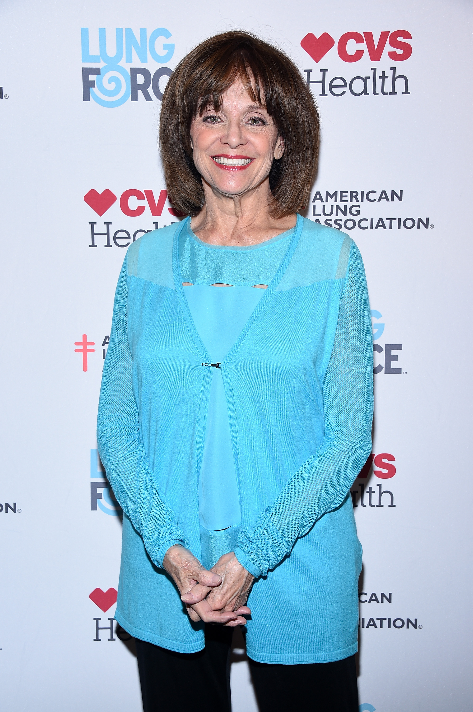 Valerie Harper steps out in New York City for the American Lung Association’s LUNG FORCE as it launches its Share Your Voice initiative to raise awareness of the number one cancer killer of women, lung cancer, on May 12, 2015 in New York City